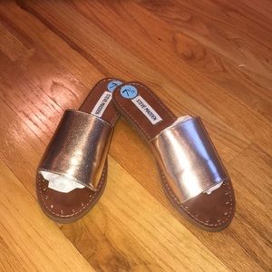 Brand new Steve Madden Mishelle slides! Size 7.5